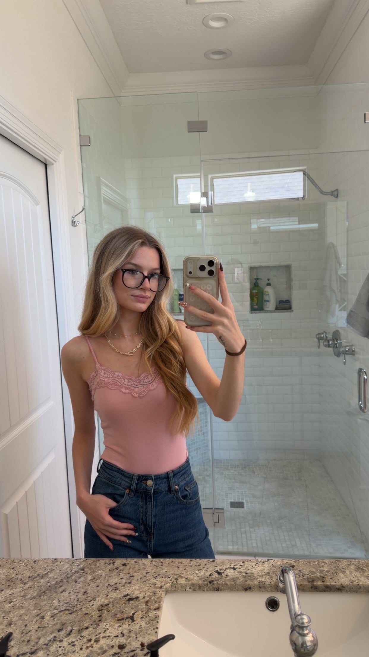the blush lace bodysuit