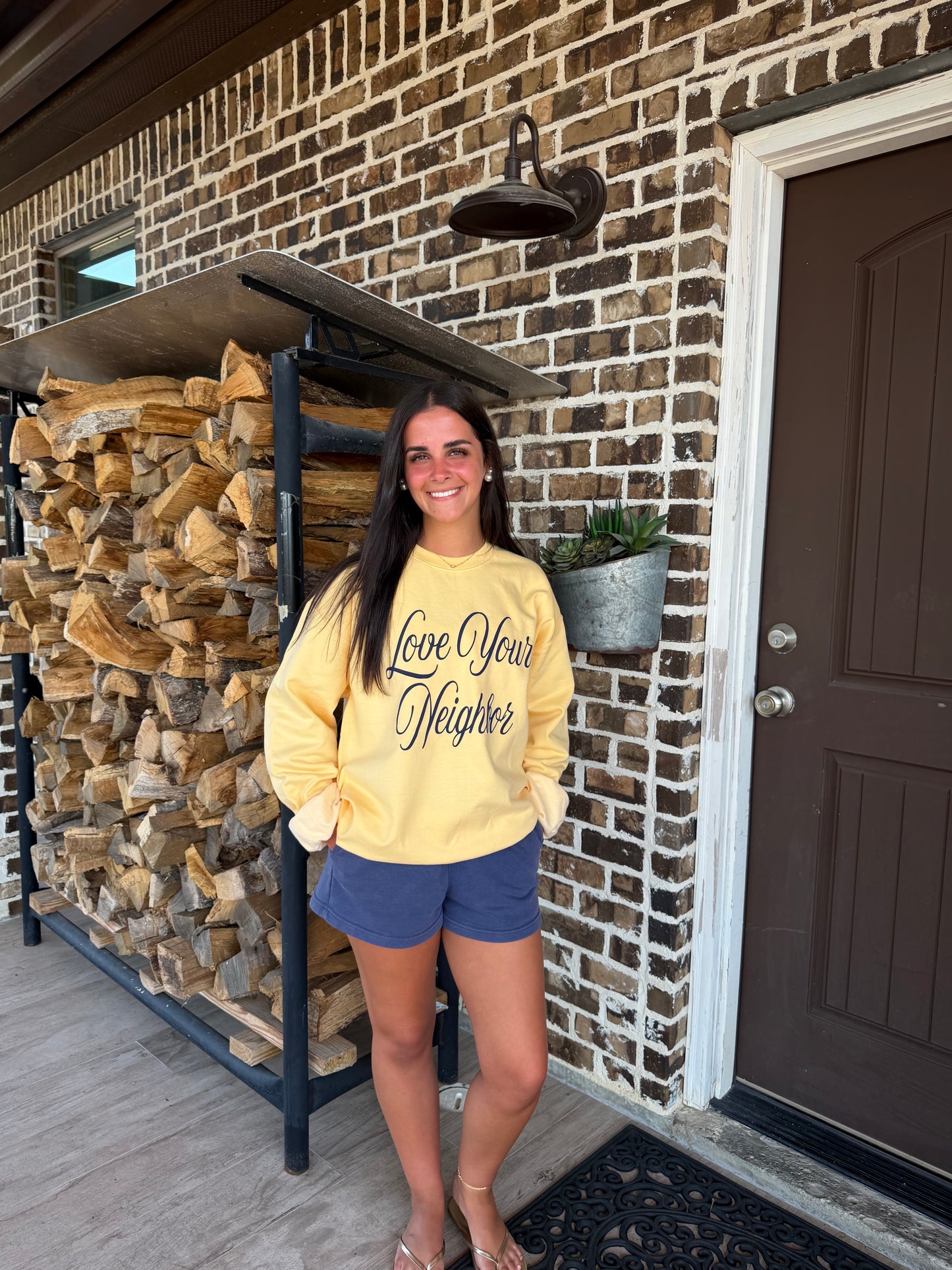 the love your neighbor sweatshirt