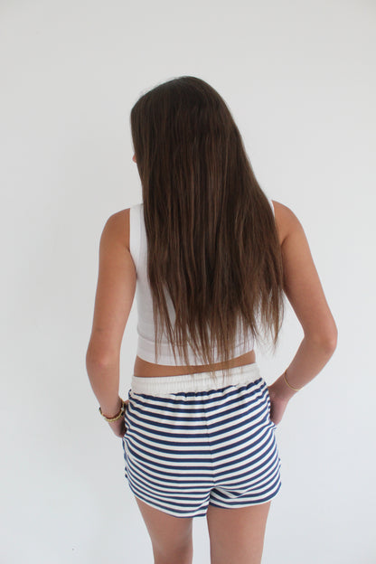 the striped lounge shorts
